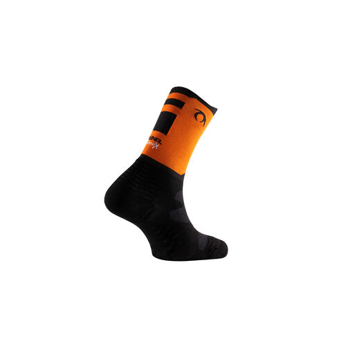 Calcetines Lurbel Rise Five Negro - Naranja 36/38