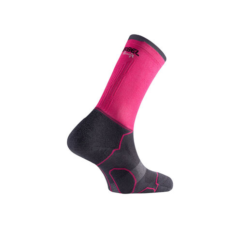 Calcetines Lurbel Desafio Five Compression Marengo - FucsiA 36/38