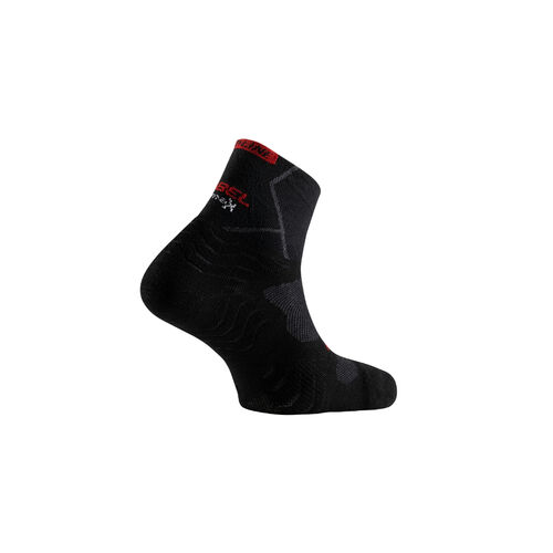 Calcetines Lurbel Traction Pro Four Negro - Rojo 36/38