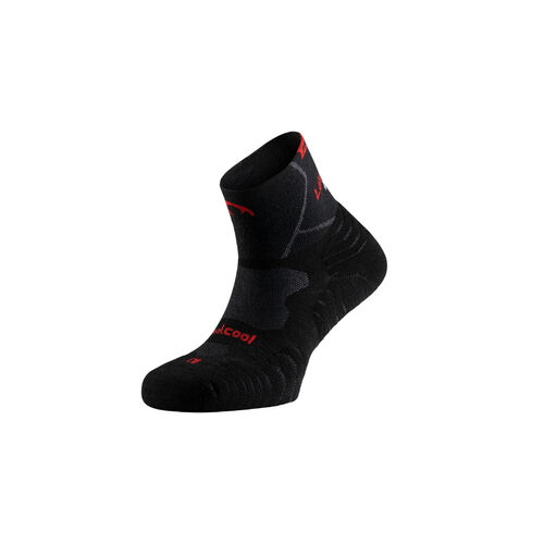 Calcetines Lurbel Traction Pro Four Negro - Rojo 36/38