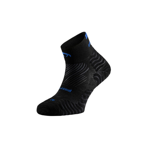 Calcetines Lurbel Street Pro Three Negro - Azul Royal 36/38