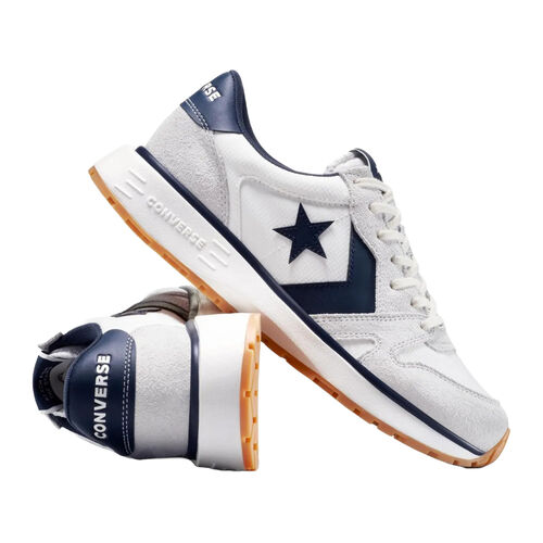 Zapatillas Converse Blancas y Grises Omni Trainer OX Vintage White Charcoal 40