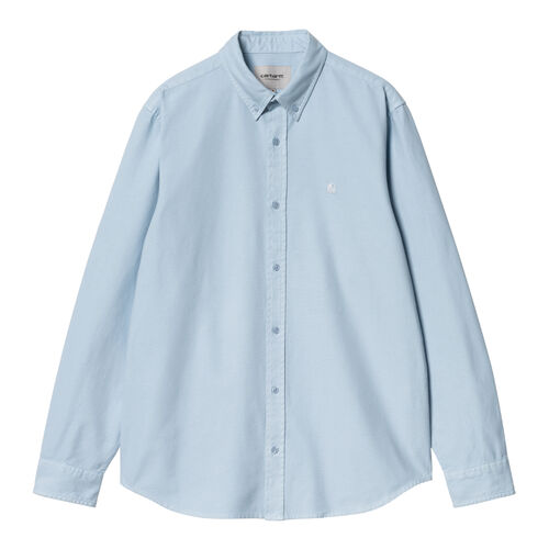 Camisa Carhartt Azul Bolton Shirt Air Sky Clásica Abotonada S