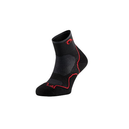 Calcetines Lurbel Desafio Three Negro - Rojo 42/44