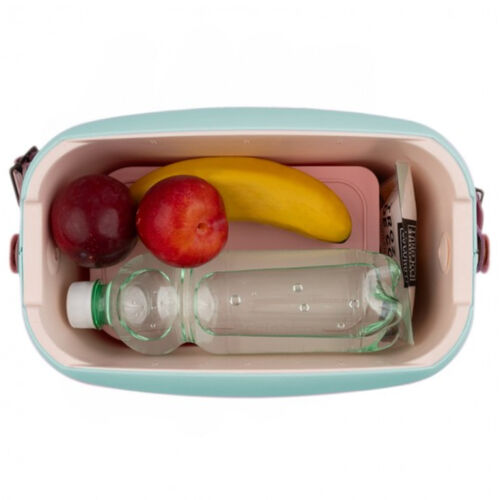Nevera CoolerBag 6L Celeste Malva Pop - Pop con Asa Malva Polarbox