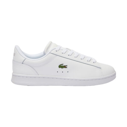 Zapatillas Blancas Lacoste Carnaby Set de Piel Clásica y Elegante 36