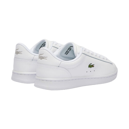 Zapatillas Blancas Lacoste Carnaby Set de Piel Clásica y Elegante 36
