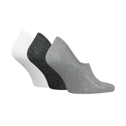 Pack de 3 Calcetines Combo Gris Levis de Algodón Reciclado con el Logo Batwing 43/46