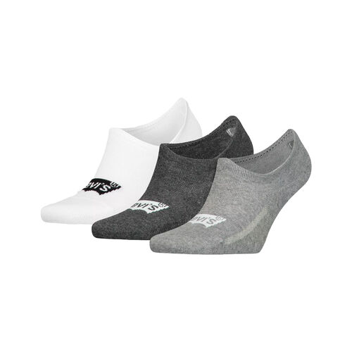 Pack de 3 Calcetines Combo Gris Levis de Algodón Reciclado con el Logo Batwing 43/46