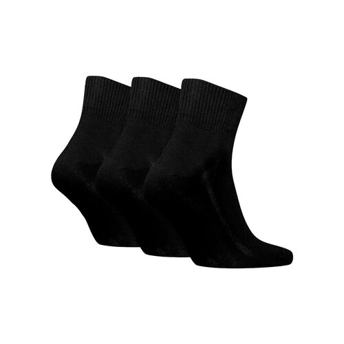 Pack 3 Calcetines Levis de Media Altura Negros de Algodón con el Logo Batwing 43/46