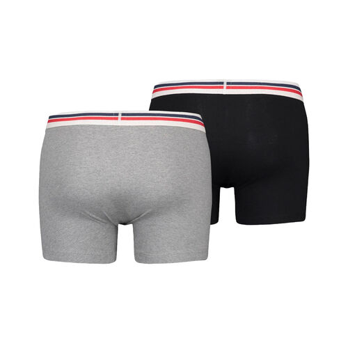 Pack 2 Calzoncillos Boxer Levis con Logotipo Negro-Girs S