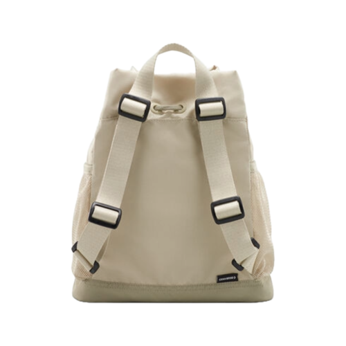 Mochila Verde Converse Go Lo Cinched Bucket Bag Medium Green Ligera y Versátil 
