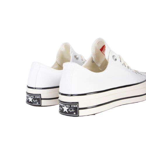 Zapatillas Converse Blancas Bajas Chuck 70 OX de Estilo Retro BLANCO 35