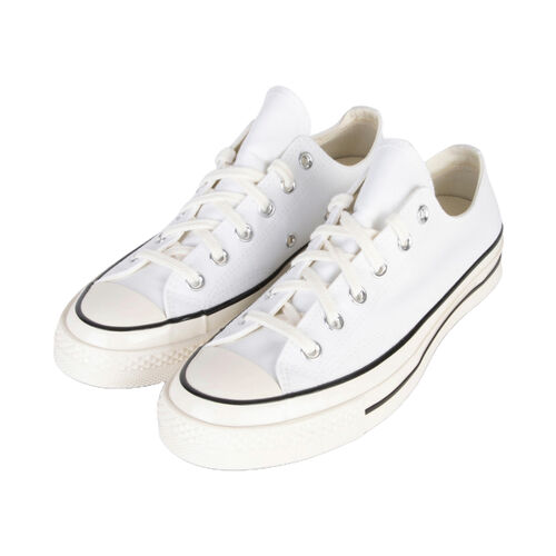 Zapatillas Converse Blancas Bajas Chuck 70 OX de Estilo Retro BLANCO 35