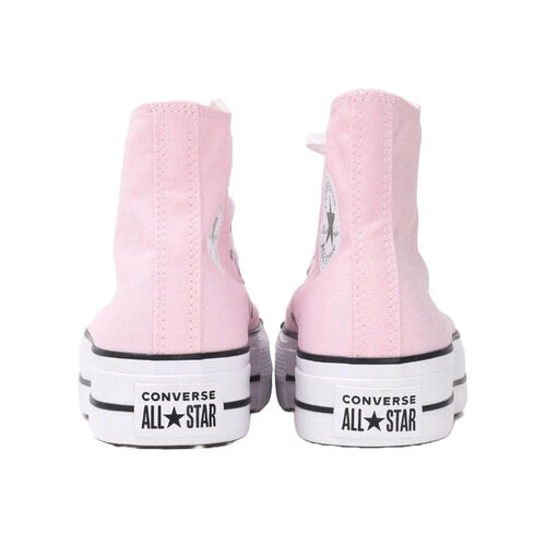 Zapatillas Converse Rosas de Lona con Plataforma Lift Hi Sugar Berry 37