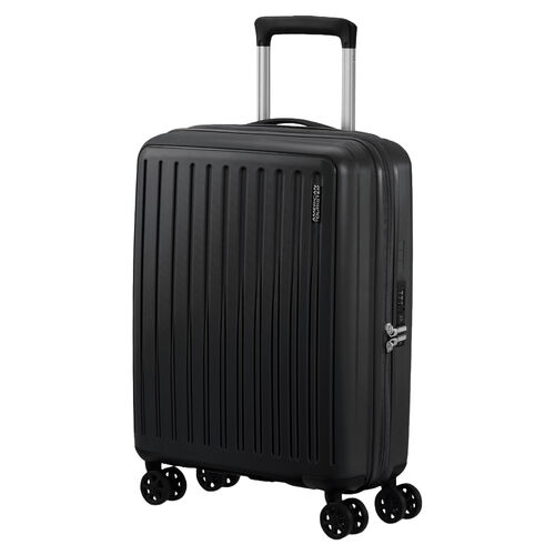 Maleta de Cabina Negra American Tourister Rejoy Spinner 55cm True Black Resistente 
