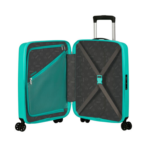 Maleta de Cabina Verde American Tourister Rejoy Spinner 55cm  Aquatic Awe Resistente 