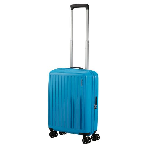 Maleta de Cabina Azul American Tourister Rejoy Spinner 55cm Azure Blue Resistente 
