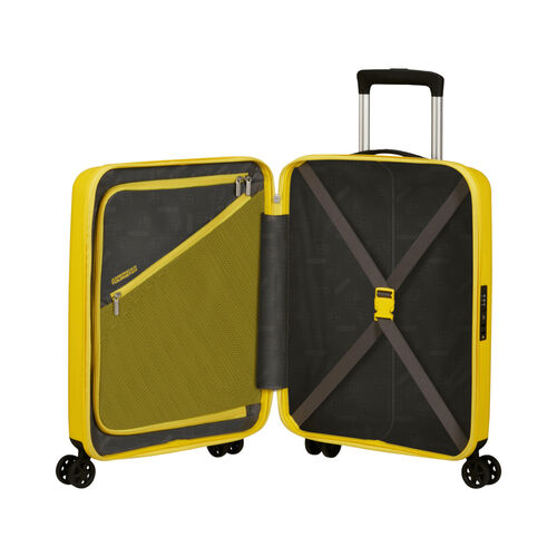 Maleta de Cabina Amarilla American Tourister Rejoy Spinner 55cm  Electric Yellow Resistente