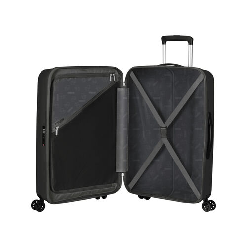 Maleta Mediana Azul American Tourister Rejoy Spinner 68cm Navy Blue Resistente