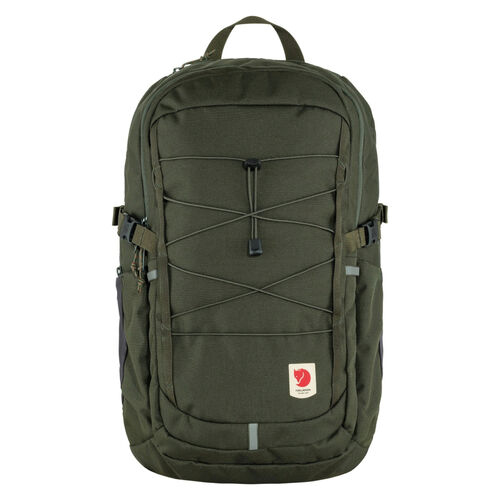 Mochila Verde Fjallraven Skule 28L Deep Forest Resistente e Impermeable