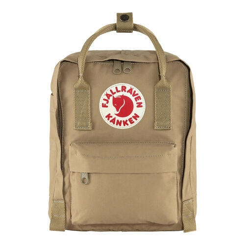 Mochila Beige Fjallraven Kanken Mini Clay 7L Versátil y Resistente