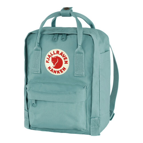 Mochila Azul Fjallraven Kanken Mini Os Sky Blue 7L Versátil y Resistente 