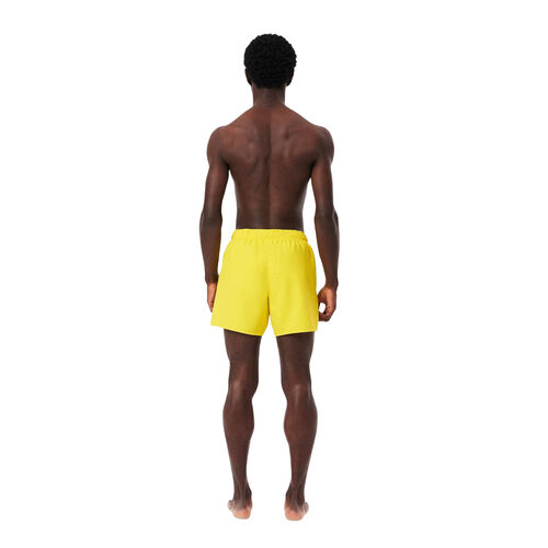 Bañador Amarillo Lacoste Ruisseau Cómodo y de Secado Rápido S