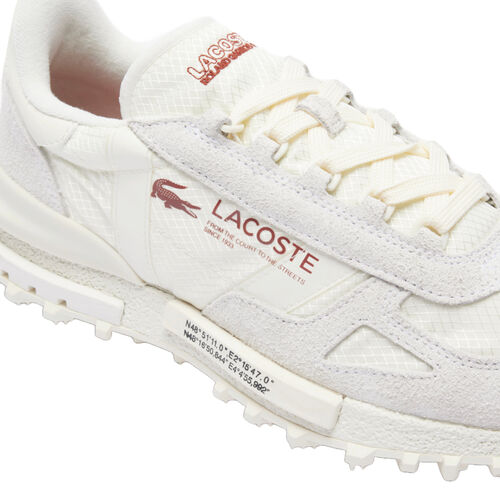 Zapatillas Blancas Lacoste Roland-Garros Edition Elite Active Con Logotipo Roland Garros 40