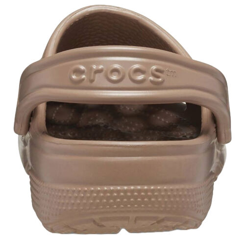 Zuecos Marrones Crocs Classic U Latte Ligeras Y Resistentes Al Agua 36/37