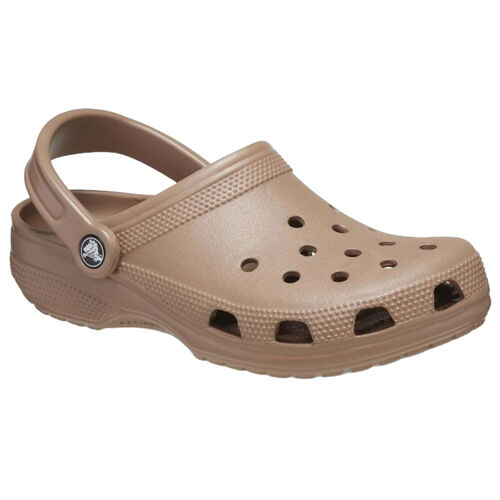 Zuecos Marrones Crocs Classic U Latte Ligeras Y Resistentes Al Agua 36/37