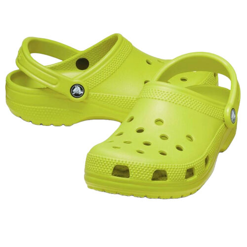 Zuecos Verdes Crocs Classic U Kiwi Ligeras Y Resistentes Al Agua 36/37