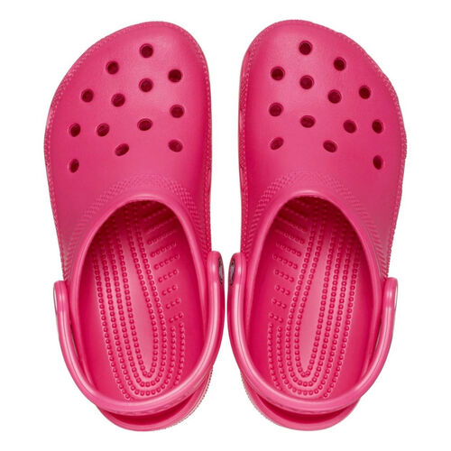 Zuecos Fucsias Crocs Classic U Dragonfruit Ligeras Y Resistentes Al Agua 36/37