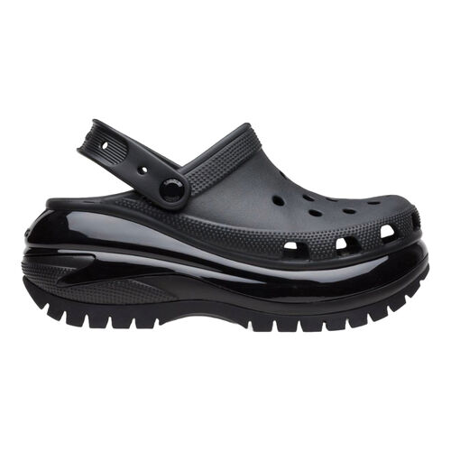 Zuecos Negros Crocs Crush U Black Resistentes al Agua 38/39