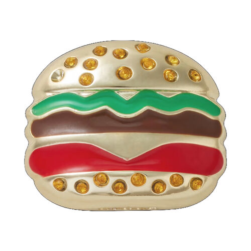 Pin Crocs Hamburguesa Gold Burger 
