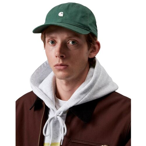 Gorra Verde Carhartt Madison Logo Cap Dark Fir / Wax