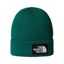 Gorro Verde The North Face Evergreen de Punto Elástico con Logotipo Suave y Resistente