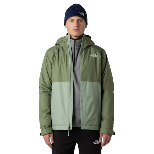 Cazadora Verde The North Face Millerton Bark Mist-Slate Moss con Aislamiento Térmico S