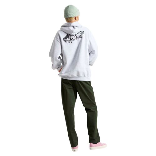 Sudadera Gris Vans con Capucha Style 76 Light Grey de Corte Holgado M