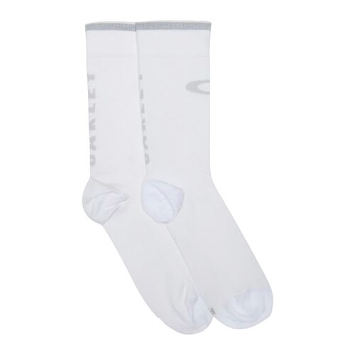 Calcetines Blancos Oakley Cadence Socks 2.0 White Ligeros y Transpirables S