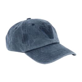 Gorra Azul Marino Victoria Algodón Lavado V Marino con Cierre Ajustable
