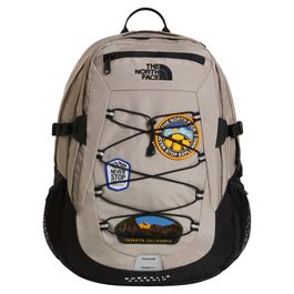 Mochila Beige The North Face Borealis Classic Patch Stone Slab Black Patch 29L Cómoda y Resistente