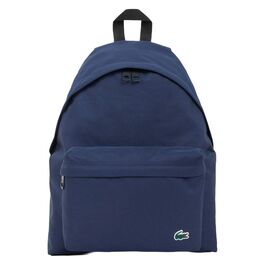 Mochila Azul Lacoste Casual Croc Marine Ligera y Resistente