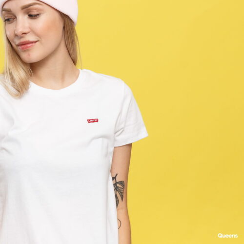 Camiseta Blanca Levi's Perfect Logo S