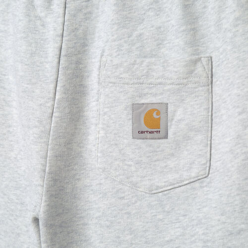 Bermuda deportiva gris Carhartt Pocket Sweat L