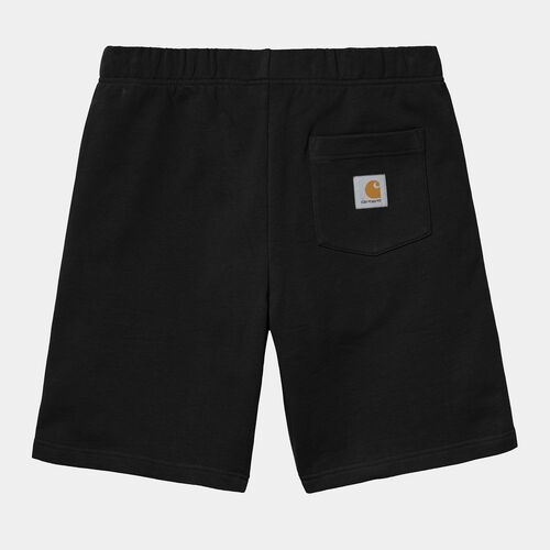 Bermuda deportiva negra Carhartt Pocket Sweat Short XS
