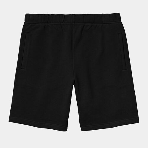 Bermuda deportiva negra Carhartt Pocket Sweat Short L