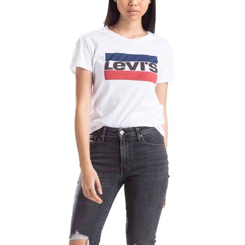 Camiseta Blanca Levis The Perfect XS