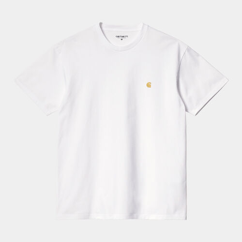 Camiseta Carhartt blanca S/S Chase T-Shirt M
