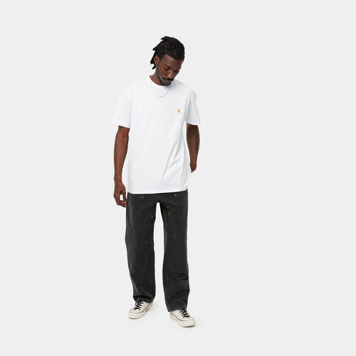 Camiseta Carhartt blanca S/S Chase T-Shirt  XL
